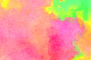 Modern brush strokes painting. Soft color painted illustration of soothing composition for poster, wall art, banner, card, book cover or packaging. Watercolor abstract painting with pastel colors.