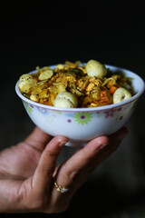 namkeen in seeing bowl