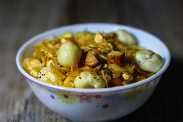 namkeen in seeing bowl