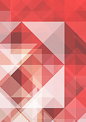 Overlapping design with triangles background. Abstract geometric wallpaper. Geometrical colorful triangular shapes.