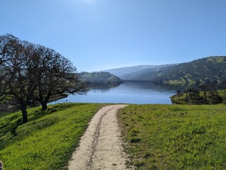 lake in the mountains