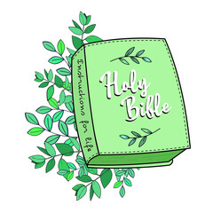 bible illustration: suitable for stickers, textiles and printing