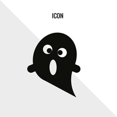 Ghost vector icon illustration sign