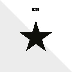 Stars vector icon illustration sign