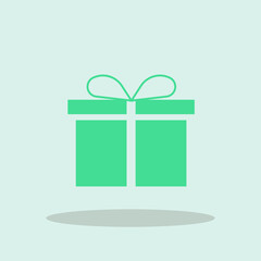 Gift vector icon illustration sign