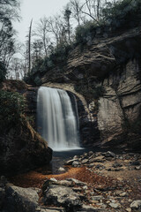 Fototapeta premium waterfall in autumn