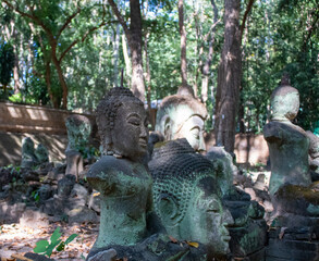 Fototapeta na wymiar Chiang Mai Thailand Ancient Temple