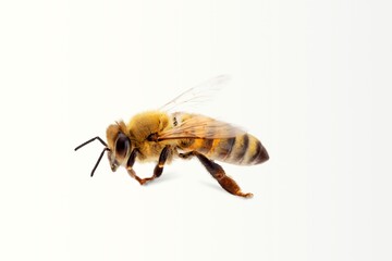 Small single European wasp alive