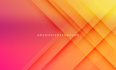 Abstract gradients orange background concept