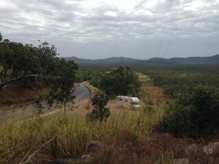 Cooktown Town trip, roads and views, Grassy Hills lookout and Finch Bay and Beach.


