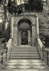 Marble bridge in Pushkin