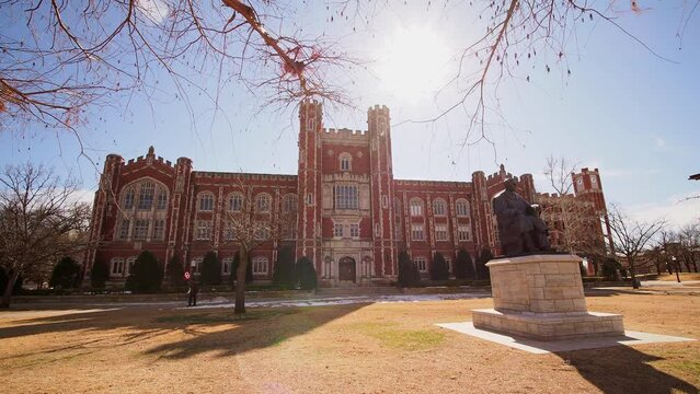 Sunny view of The Evans Hall