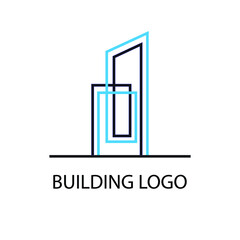 unique and mordern Real estate logo design, vector.