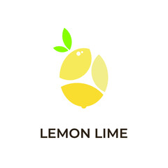 Lemon fruit logo