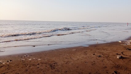 beach in the morning