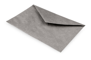 Paper envelope isolated on a white background