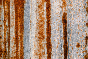 Rusted grunge metal, rust, oxidized steel texture. Industrial metal background texture.