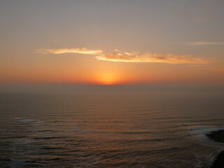 Photograph taken on a sunny day around Arica City at Chili, showing the architecture and colours of this historical place. Streets, beach, cemetery, desert, houses, square.
