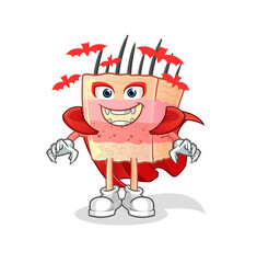 skin structure Dracula illustration. character vector