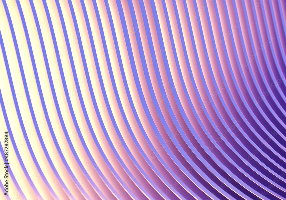 Poster background lines. wavy geometric texture. pattern with light stripes. white-violet gradient backgrou