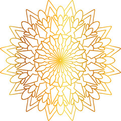 Mandala artwork with royal and vintage design, background and pattern