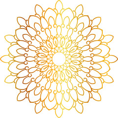 Mandala artwork with royal and vintage design, background and pattern