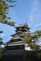熊本城、宇土櫓、震災後