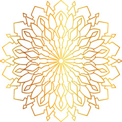 Mandala artwork with royal and vintage design, background and pattern