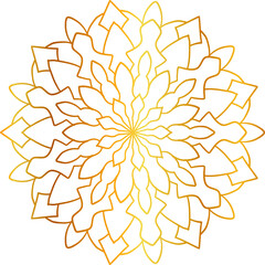 Mandala artwork with royal and vintage design, background and pattern