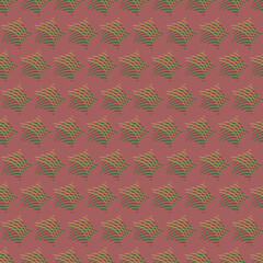 Seamless abstract pattern with Aztec ethnic motives. Boho design. Tribal pattern. Folk print template for textiles and paper. Summer fashion, fabric pattern.