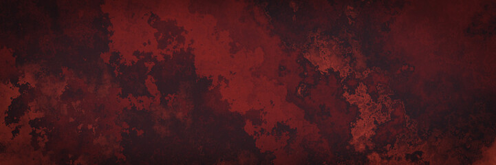 Abstract red cement wall background.