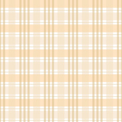 Beige plaid suitable for all types of printing