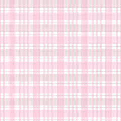 Pastel pink plaid for fabric, print, wallpaper, fashion