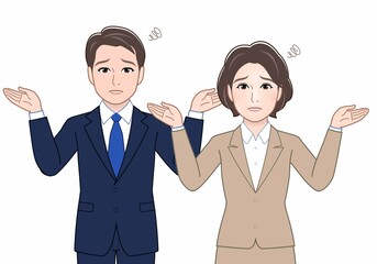 会社の社員の男女