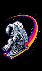 illustration vector astronaut 8