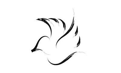 Christian art for print or use as poster, card, flyer, tattoo or T Shirt