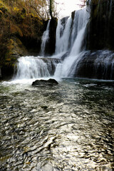 Fototapeta premium Cascada de Peñaladros (Valle de Mena - Burgos)
