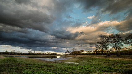 Vidage du réservoir du Tillot, Rouvre-sous-Meilly, Bourgogne, France