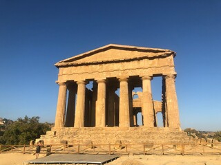 Obraz premium Valley of the Temples Archaeological Park, Agrigento Sicily