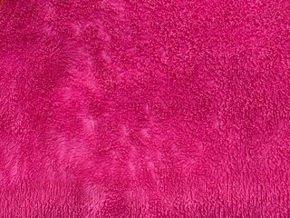 Top view of pink blanket. Full frame shot of pink background.
