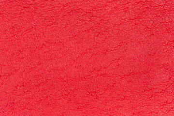 Red genuine leather, texture, background