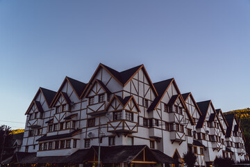 apartment complex in town