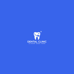 Dental Clinic Dental Logo Abstract design vector template in linear style. Dentist stomatology doctor doctor Logotype concept icon.