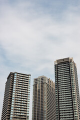 Fototapeta premium Skyscrapers in the Kita ward of Osaka city