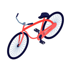 Fototapeta premium Bike Isometric Icon