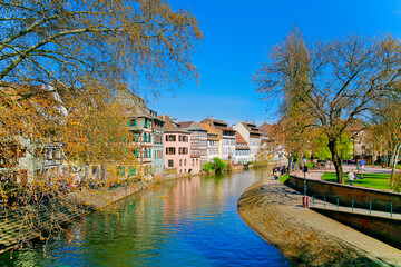 Straßburg im Frühling, Frankreich