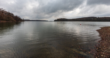Terlicko dam in Czech republic