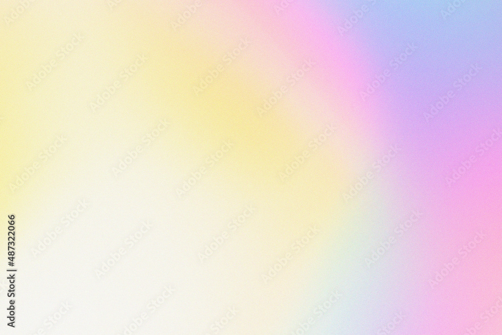 Poster abstract pastel holographic blurred grainy gradient background texture. colorful digital grain soft 