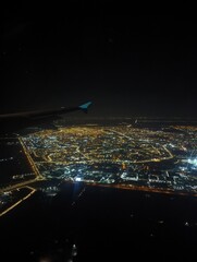 Egypt scene from a plane.