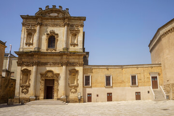Obraz premium Mesagne, Brindisi province, Apulia: historic buildings
